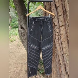 BDG Urban Outfitters Tapered Moto 100% Cotton Jeans Size‎ 27